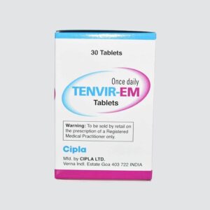 Tenvir EM, 30 Tablets (Generic Truvada)