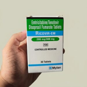 Ricovir EM, 30 Tablets (Generic Truvada for PrEP)