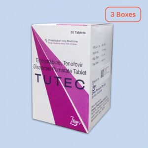 TUTEC, 30 Tablets × 3 Boxes (Generic Truvada for PrEP)